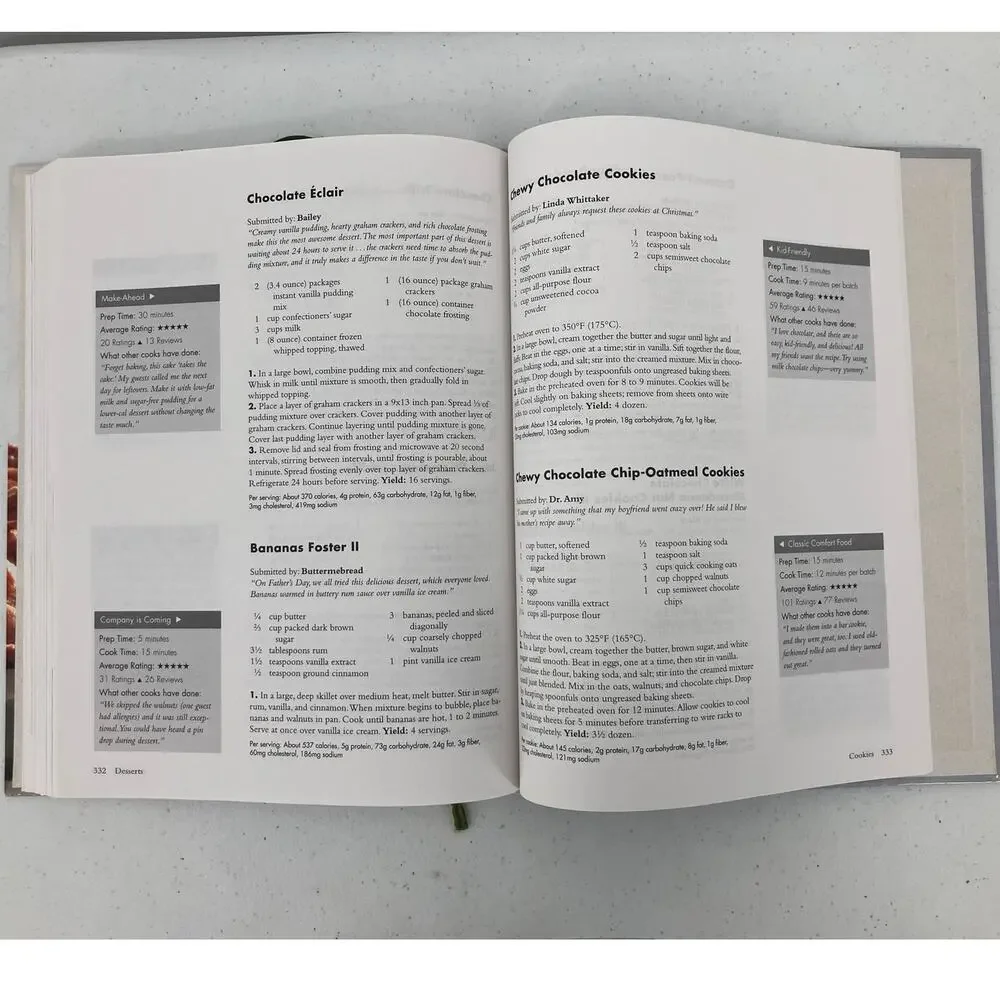 All Recipes Hardcover Top Rated 400+ Recipes Kitchen 2002 Oxmoor House Cookbook